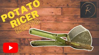 Restoration of vintage potato ricer