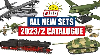 New sets from 2023/2 COBI catalogue - Tanks, planes, trains, cars, artillery #cobi #cobiCatalogue