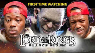 LORD OF THE RINGS: The Two Towers | MOVIE REACTION & COMMENTARY! ***First Time*** (PART 1)