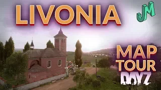 LIVONIA Map Tour 🎒 DayZ DLC MAP 🎮 Coming to PC PS4 XBOX