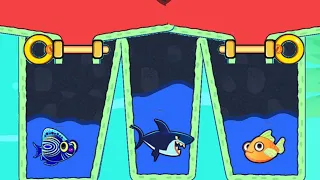 Save The Fish | Pull The Pin Update Level Save Fish Game Pull The Pin Android Game | Mobile Game