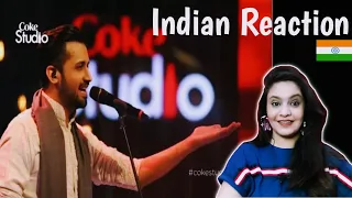 Indian Reacts to Atif Aslam || Tajdar-e-Haram || Coke Studio Season 8 || Bear My Reaction 🐻