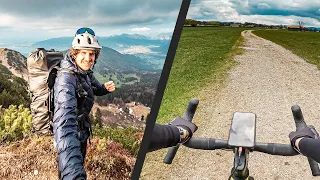 Chaos Solo-Abenteuer: 100km Gravel-Bike Tour mit Overnighter Fail