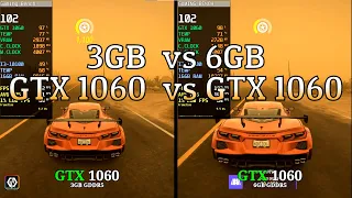 GTX 1060 (6GB) vs GTX 1060 (3GB) | More Vram More FPS??🤔