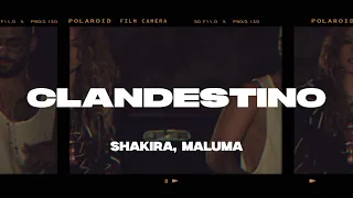 Shakira, Maluma - Clandestino (Letra/Lyrics)