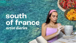 south of france diaries 🎀 pottery, finding secret beaches, antibes & good food