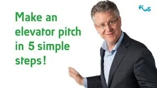002 Make an elevator pitch in 5 simple steps!