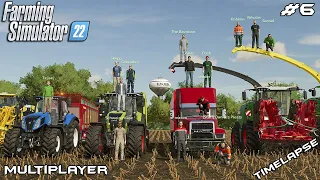 4.000.000 litre SILAGE harvest in AMERICA | Elmcreek | Farming Simulator 22 Multiplayer | Episode 6
