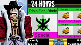 Trading NEW TRUE TRIPLE YORU for 24 Hours in Blox Fruits