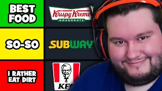 The OFFICIAL 2023 Flats Fast Food Tier List