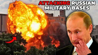 Ukrainische Wut entfesselt: Neun verheerende Angriffe auf russische Militärbasen!