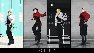 【MMD呪術廻戦】B.B.F【脹相・壊相・七海建人・虎杖悠仁】