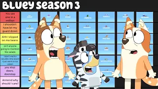 BEST BLUEY EPISODES from ALL of Season 3 (Ranking including Ghost Basket, Surprise & The Sign)