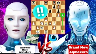 BRAND NEW ALPHAZERO Played With Stockfish 16 Where He Sacrificed his Rook | AI | Chess Strategy