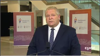 Ontario Premier Doug Ford on COVID-19 response, new ICU beds, vaccine supply – January 18, 2021