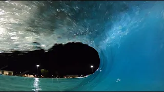 BEAST MODE: Full Moon Session At URBNSURF With Mark "Ratboy" Hannan - Night Surfing At The Wave Pool