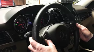 HOW TO: 2016-18 GLE350 Mercedes  Service Light Warning