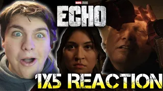 ECHO 1X5 REACTION | Maya | Daredevil | Kingpin | Marvel Studios