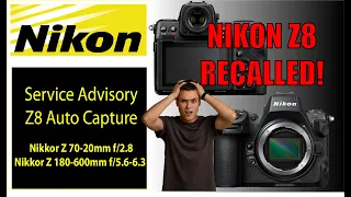 Breaking News: Nikon Z8 Shocks the World with a Recall That You Can't Ignore