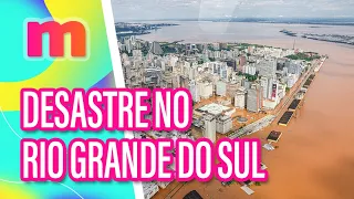 JORNAL DA GAZETA informa sobre o desastre no RIO GRANDE DO SUL - Mulheres (06/05/2024)