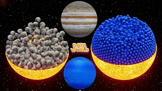 How many Jupiters and Neptunes can fit inside the sun? | Jupiters | Neptunes | Size Comparison