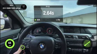 F10 530d stage 3 0-60 mph