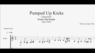 (Foster The People) Pumped Up Kicks - Fingerstyle Tab!!!