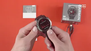 Обзор смарт-часов GARMIN Fenix 6x pro solar ti | Ситилинк