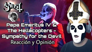 GHOST Papa Emeritus IV & The Hellacopters - Sympathy for the Devil (en vivo) | Reacción y Opinión |