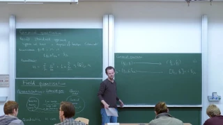 Quantum field theory, Lecture 4