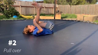 3 beginner trampoline tricks! (Easy)