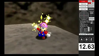 Watch for Rolling Rocks 12.63 (-1f) [SM64] [TAS] [Scattershot]