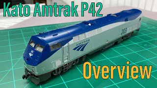 HO scale Amtrak P42 Overview