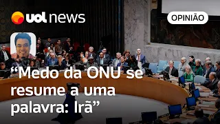 Guerra Israel x Hamas: Irã no conflito é o grande medo da ONU agora, diz Sakamoto