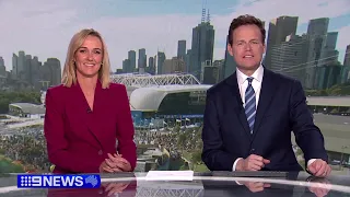 Nine News Melbourne - 22/01/2024