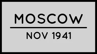 Barbarossa Visualized: The Battle of Moscow [Nov 1941] [Part 8]