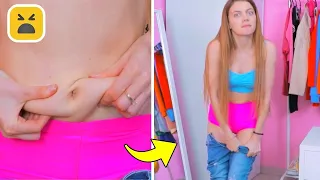 EASY CLOTHES HACKS FOR GIRLS! Girly Clothing Transformation Ideas by Mariana ZD