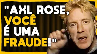 JOHNNY ROTTEN DETONA AXL ROSE, OZZY OSBOURNE, COURTNEY LOVE E NEIL YOUNG | Legendado