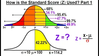 Statistics: Ch 6 The Normal Probability Distribution (13 of 28) How to use Standard Score (Z) Part 1