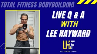 June 3rd - LIVE Q & A with Lee Hayward - Your Muscle Building Coach