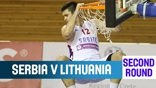 Serbia v Lithuania - Highlights 2nd Round- 2014 U20 European Championship