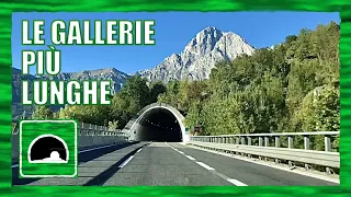 LONGEST TUNNELS on Italian Motorways | by HWYitalia