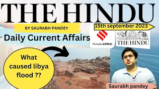 15h September 2023 | Daily Current Affairs | The Hindu Newspaper Editorial Analysis ISaurabh Pandey