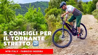 Come affrontare una curva/tornante stretto in discesa in Mtb o E-bike. 5 consigli + tecnica