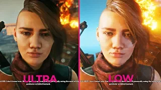 Rage 2 Ultra vs Low - Graphics Comparison - Full HD - 60FPS