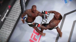 EA SPORTS UFC 2 Энтони Джонсон пр Джими Манува Pro