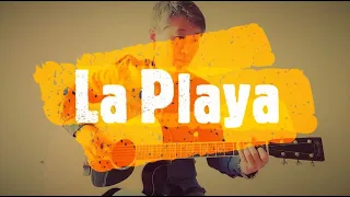 반주 없이 통기타 하나로 연주하기 La Playa #fingerstyle #TAB - 밤안개 속의 데이트 #기타놀이