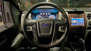 2012 Ford F150 4x4 Lariat ASMR Relaxing POV Test Drive at Night