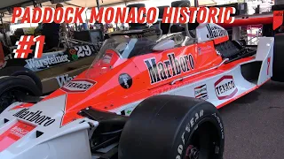 Paddock #f1 Monaco Historic Grand Prix 2024 #classiccars #monaco #paddockgp