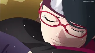 Sarada abraza a Boruto / Boruto Naruto Next Generation EP 254